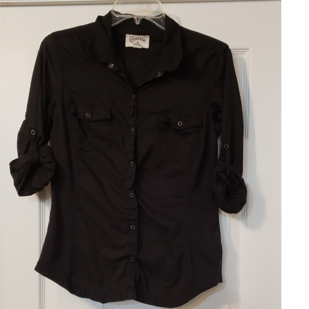 Converse Snap Button Down